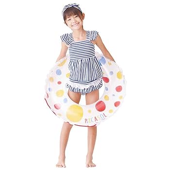 Amazon | ドウシシャ 浮き輪 水玉 70cm 子供用 | ベビー浮き輪